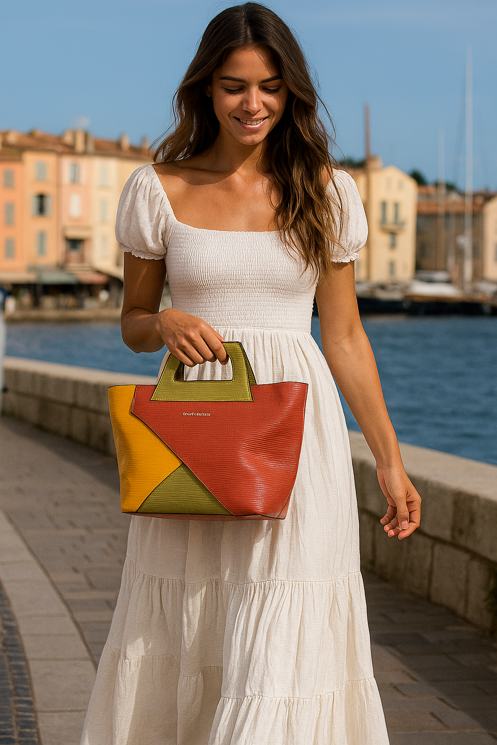 Sac Porte-Main Nina by Jacques Esterel : Un Vent de Fraîcheur Rétro