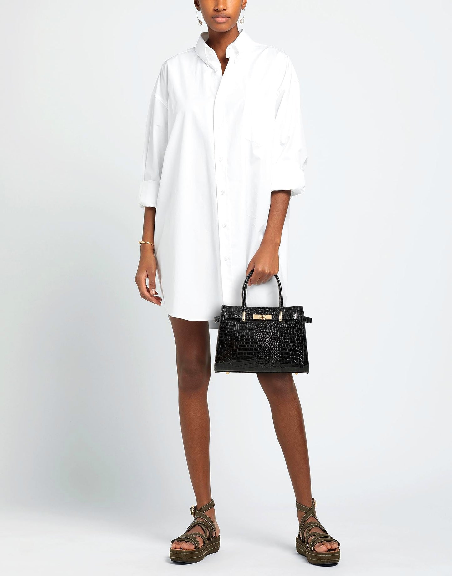 Sac à main en cuir DONA by Laura Di Maggio, , Sac à Elle, Sac, BAGAGE, TED LAPIDUS JACQUES ESTEREL, STEVE MADDEN