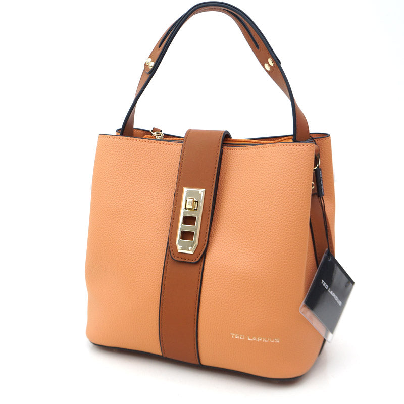 Sac Seau Clothilde By Ted Lapidus, Saumon Gold, Sac à Elle, Sac, BAGAGE, TED LAPIDUS JACQUES ESTEREL, STEVE MADDEN