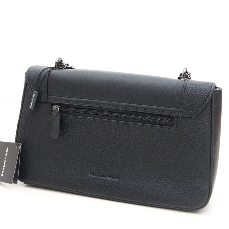 Sac Baguette Delia Noir by Ted Lapidus, , Sac à Elle, Sac, BAGAGE, TED LAPIDUS JACQUES ESTEREL, STEVE MADDEN