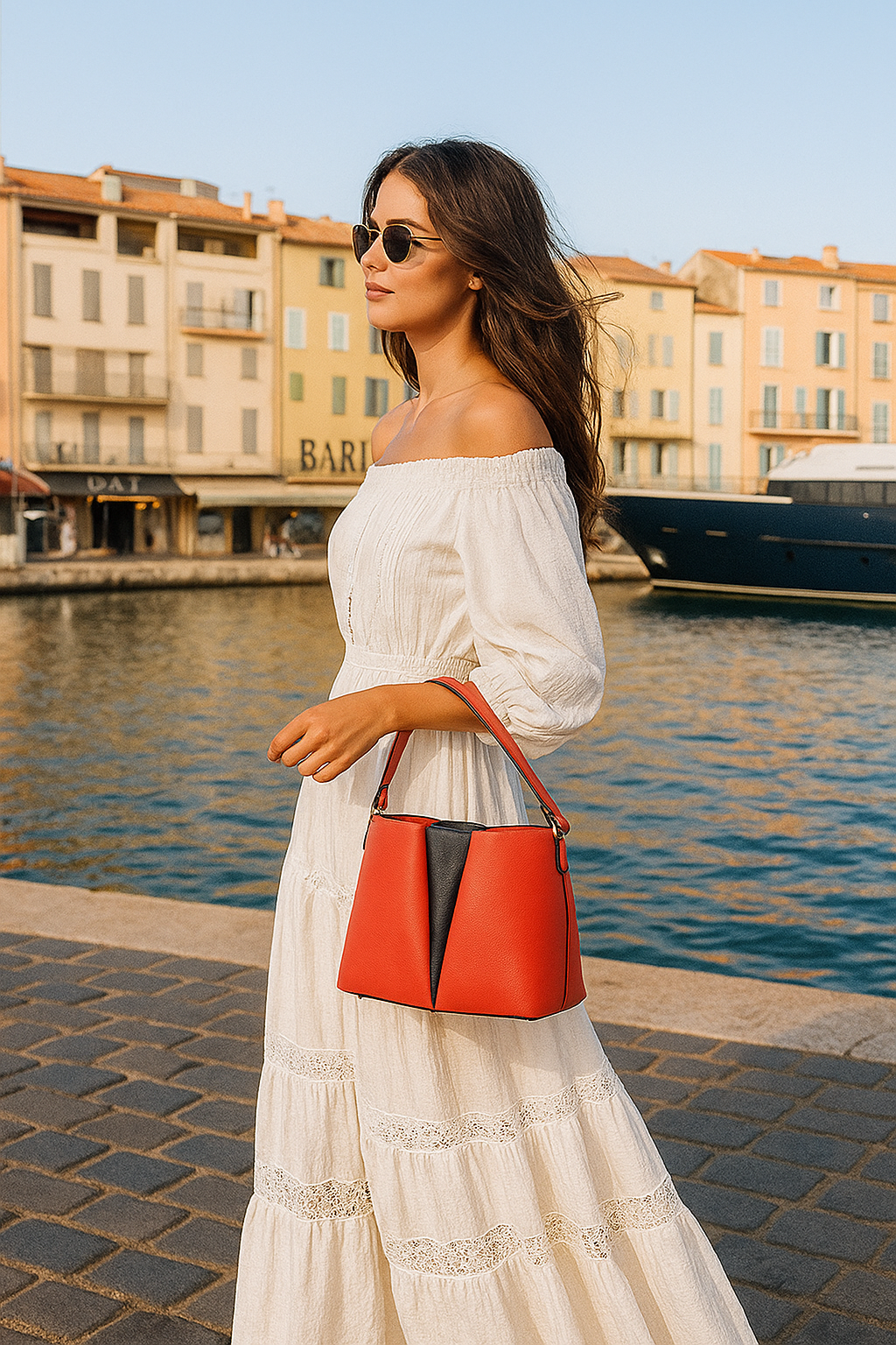 SAC PORTE EPAULE NOUR BY TED LAPIDUS