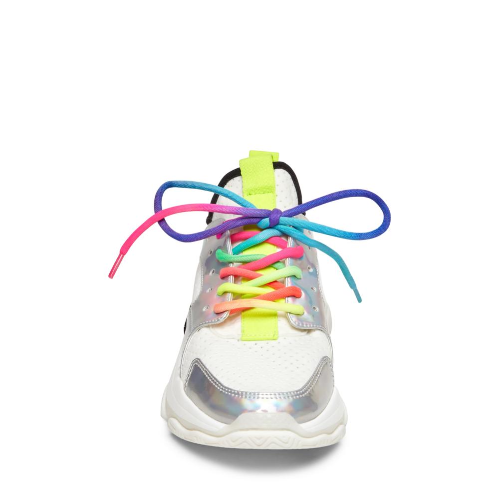 Ajax White Sneakers by Steve Madden, , Sac à Elle, Sac, BAGAGE, TED LAPIDUS JACQUES ESTEREL, STEVE MADDEN