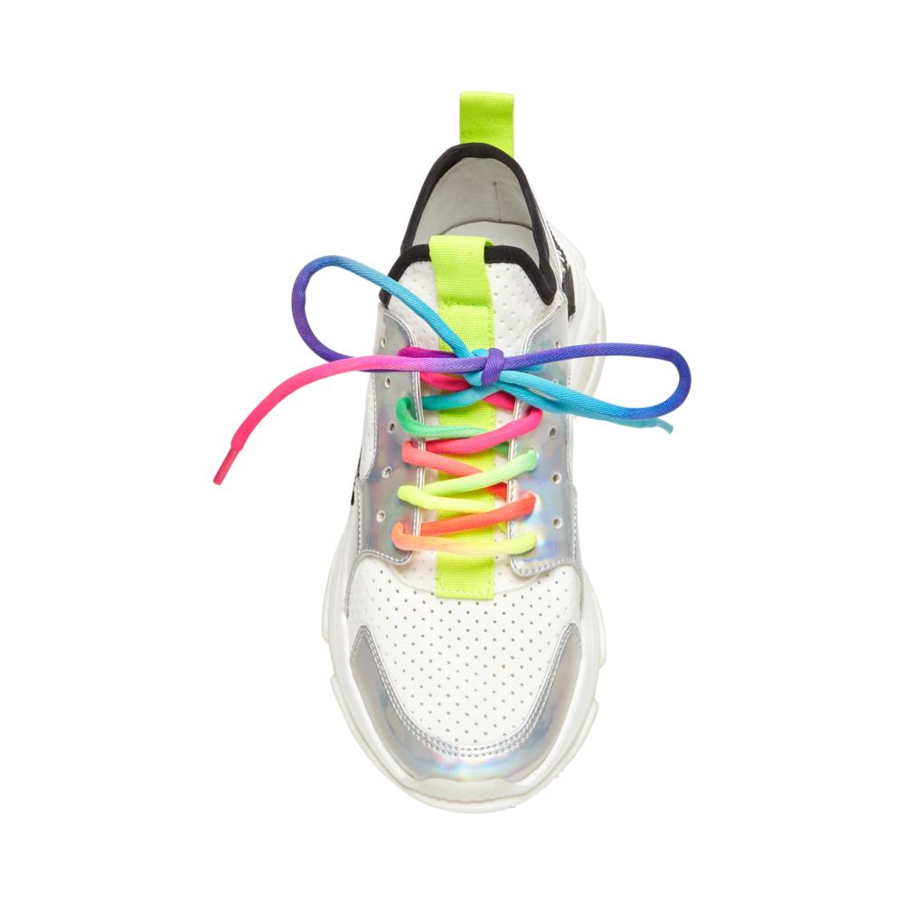 Ajax White Sneakers by Steve Madden, , Sac à Elle, Sac, BAGAGE, TED LAPIDUS JACQUES ESTEREL, STEVE MADDEN