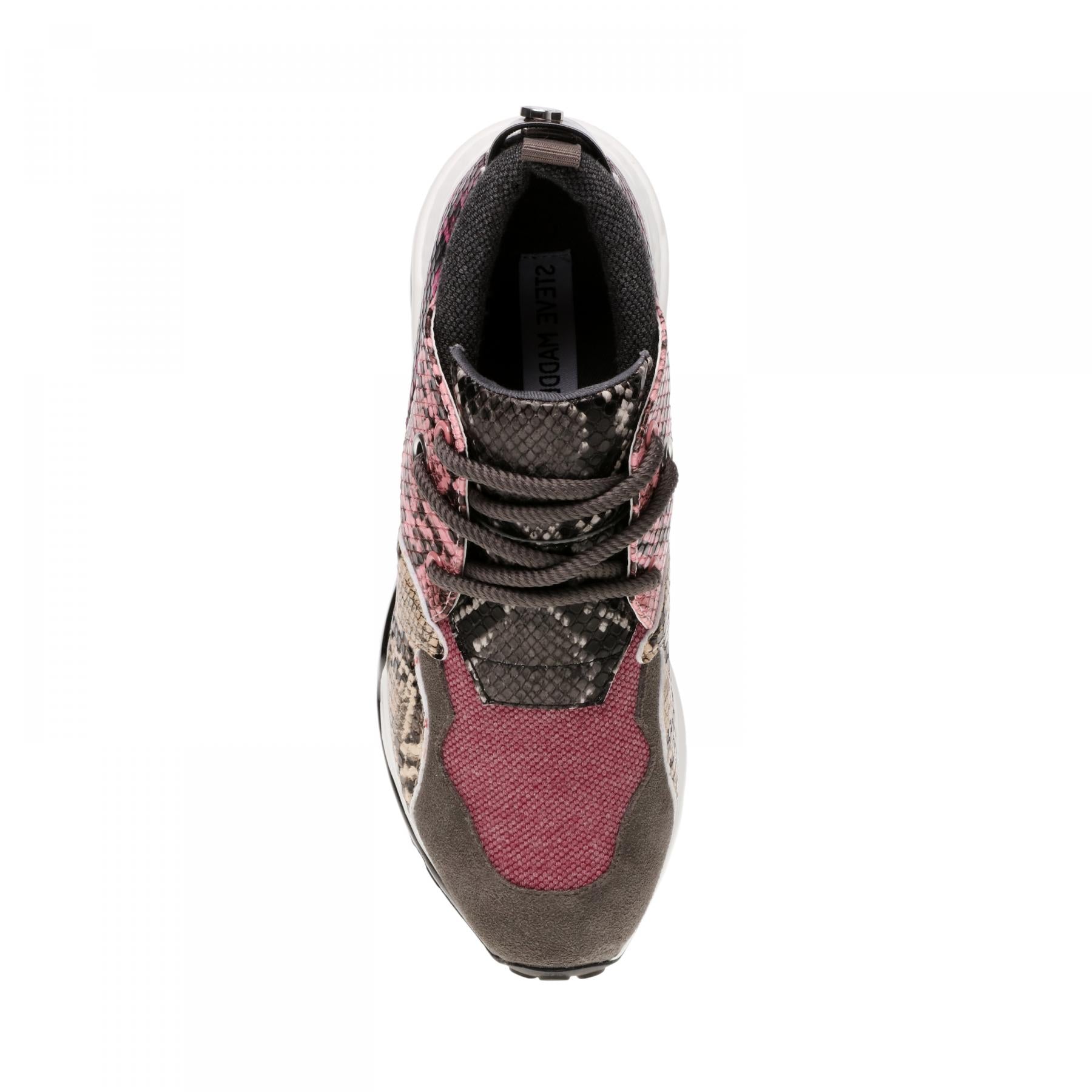 Cliff Sneakers Serpent Gris by Steve Madden, , Sac à Elle, Sac, BAGAGE, TED LAPIDUS JACQUES ESTEREL, STEVE MADDEN