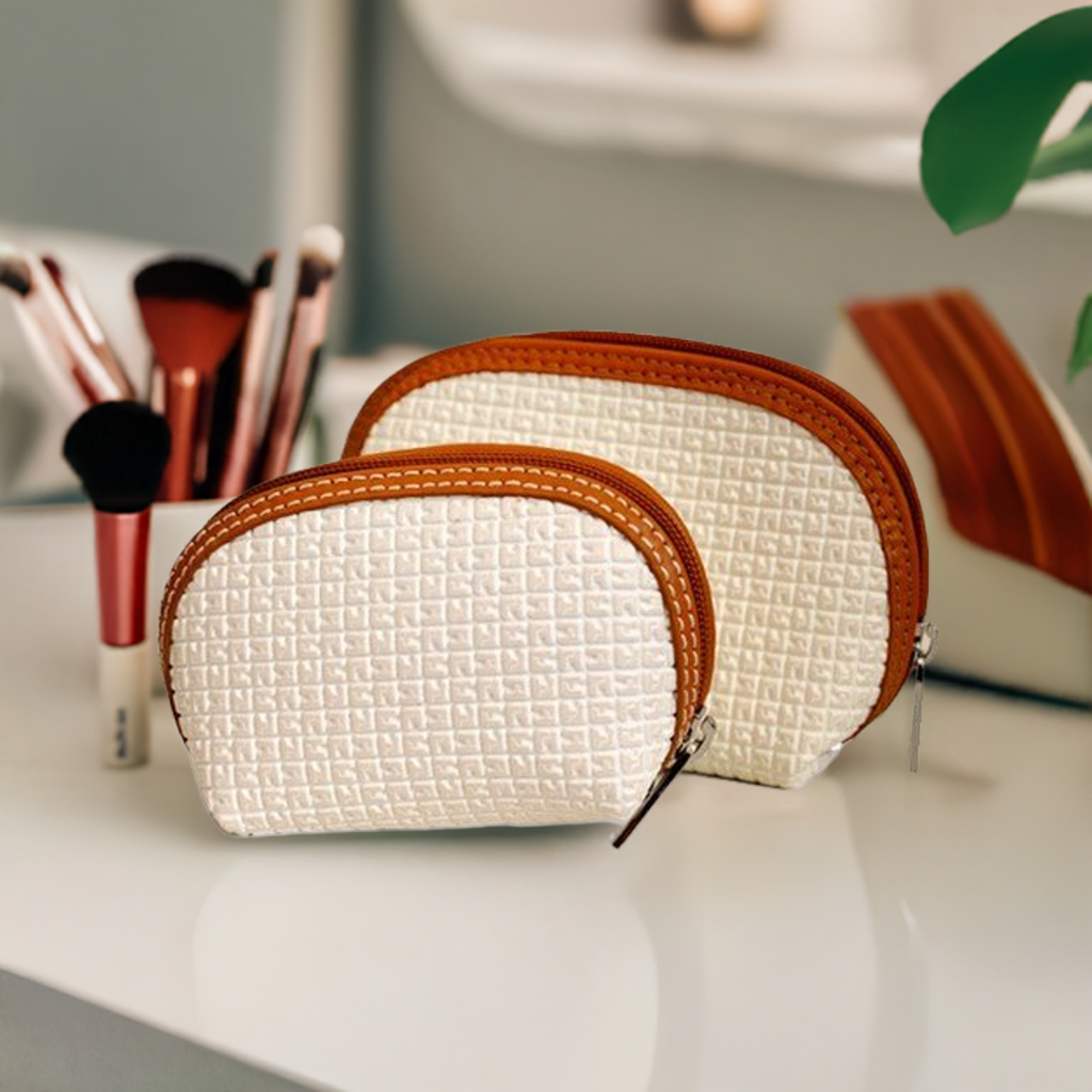 Duo de Trousses de Maquillage Fidelio Ted Lapidus : L'Élégance Nomade pour Vos Essentiels Beauté, , Sac à Elle, Sac, BAGAGE, TED LAPIDUS JACQUES ESTEREL, STEVE MADDEN