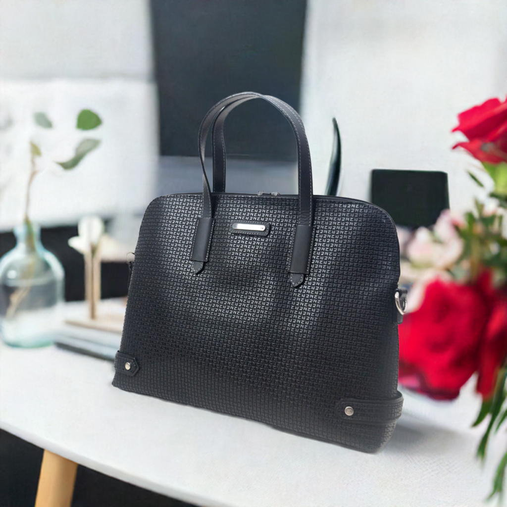 Sac Porte Document Fidelio Version II Noir By Ted Lapidus, , Sac à Elle, Sac, BAGAGE, TED LAPIDUS JACQUES ESTEREL, STEVE MADDEN