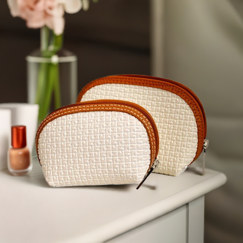 Duo de Trousses de Maquillage Fidelio Ted Lapidus : L'Élégance Nomade pour Vos Essentiels Beauté, , Sac à Elle, Sac, BAGAGE, TED LAPIDUS JACQUES ESTEREL, STEVE MADDEN