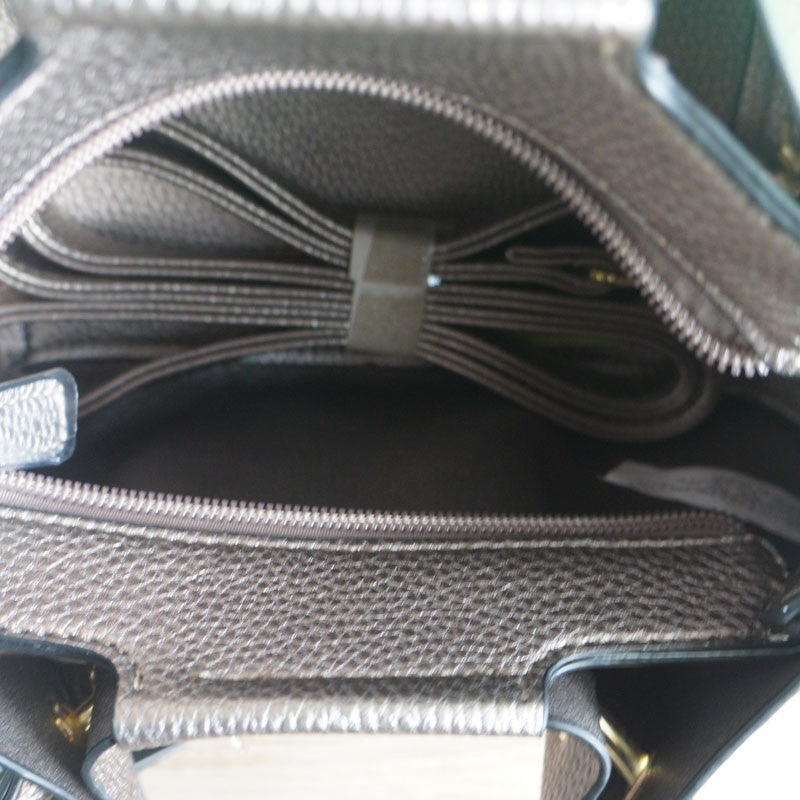 Gretel Porte Main Marron Gold By Ted Lapidus, , Sac à Elle, Sac, BAGAGE, TED LAPIDUS JACQUES ESTEREL, STEVE MADDEN
