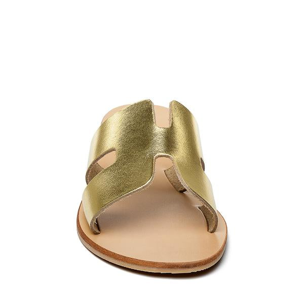 Sandales plates Grayson Steve Madden femme dorée Maroc