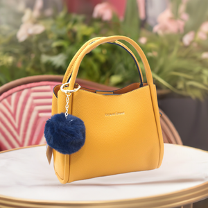 Sac porté main Corolia Jaune by Jacques Esterel : Élégance et fraîcheur