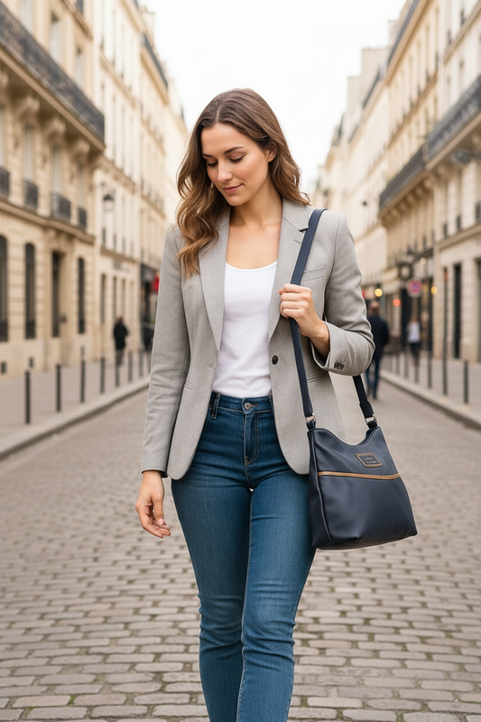 Sac Bandoulière Tonic by Ted Lapidus Marine