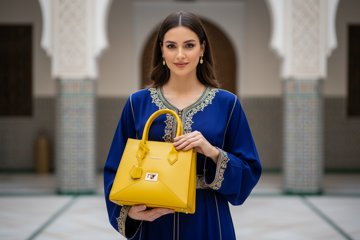SAC PORTE MAIN TRAPEZE BY JACQUES ESTEREL