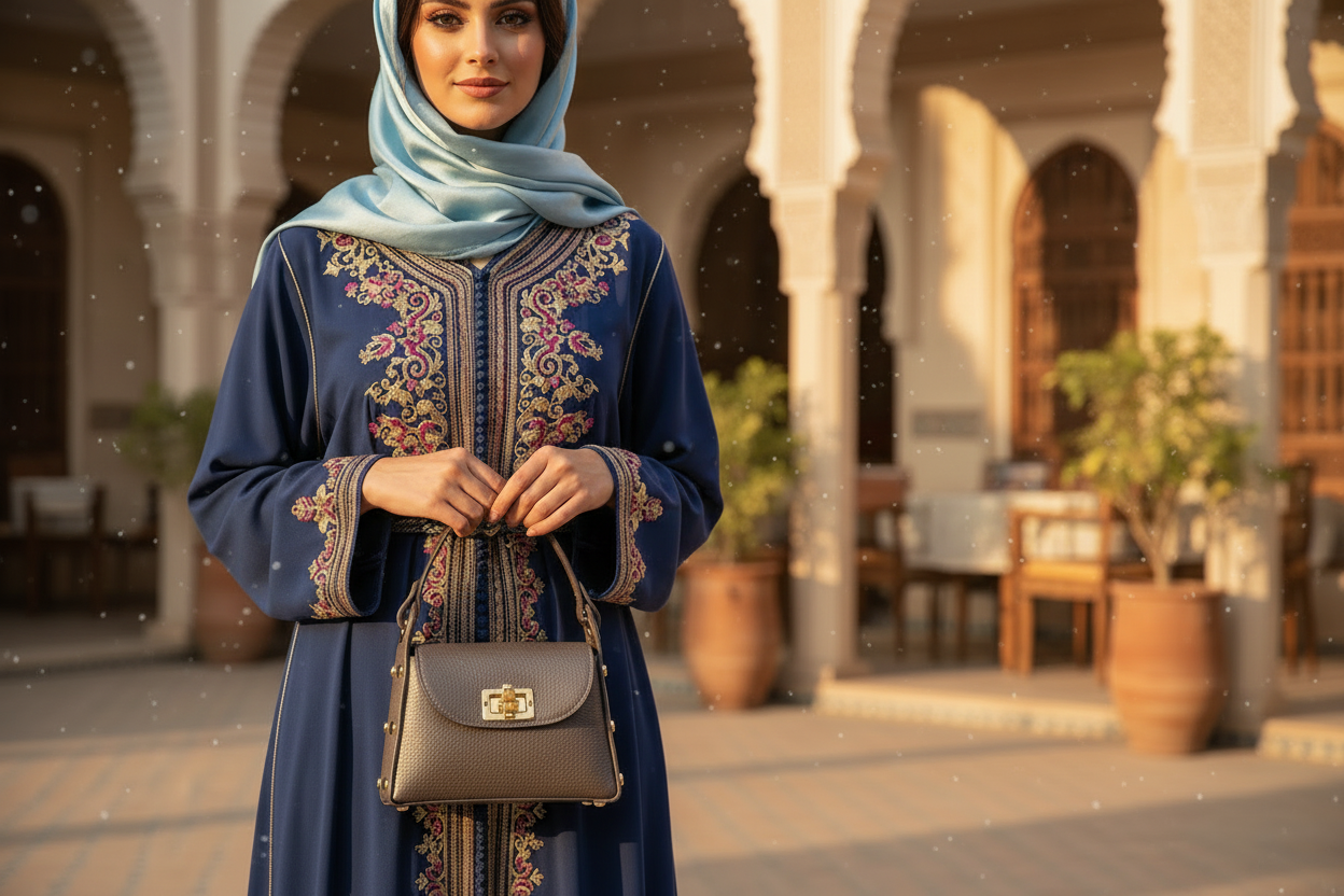 BAMBU – sac à main avec clous en cuir by Laura Di Maggio Taupe