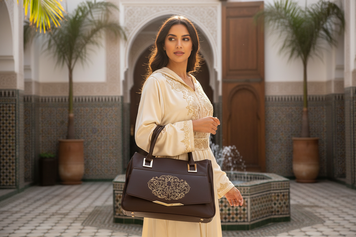 Sac porté épaule Malaga by Jacques Esterel : Élégance intemporelle