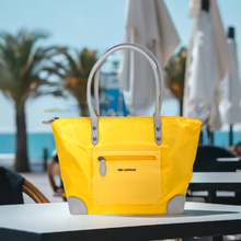 Charger l&#39;image dans la galerie, Sac Shopping ronda by Ted Lapidus - Jaune beige