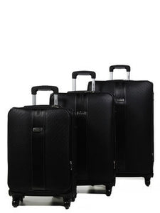Set de 3 valises fidelio, Noir / SET DE3 VALISES, Sac &Atilde;&nbsp; Elle, Sac, BAGAGE, TED LAPIDUS JACQUES ESTEREL, STEVE MADDEN