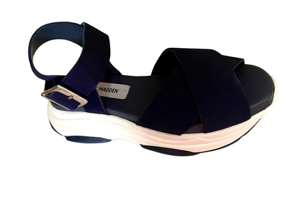 ZOOMER Navy sued Sandales à plateforme by STEVE MADDEN