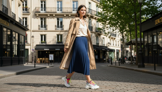 Mac White Sneakers by Steve Madden