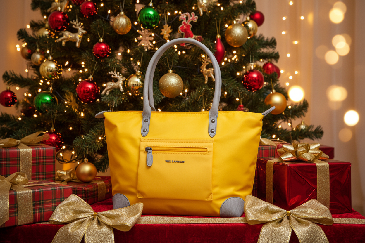 Sac Shopping ronda by Ted Lapidus - Jaune beige