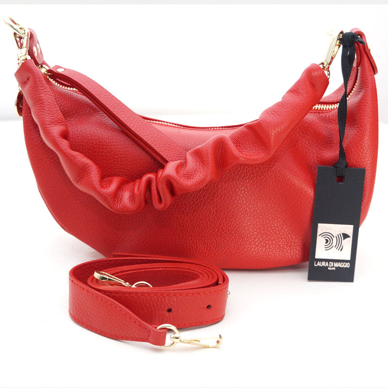 Sac Baguette en cuir Rouge Susan  by Laura Di Maggio, , Sac &Atilde;&nbsp; Elle, Sac, BAGAGE, TED LAPIDUS JACQUES ESTEREL, STEVE MADDEN