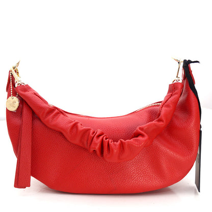 Sac Baguette en cuir Rouge Susan  by Laura Di Maggio, , Sac &Atilde;&nbsp; Elle, Sac, BAGAGE, TED LAPIDUS JACQUES ESTEREL, STEVE MADDEN