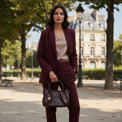 Mini sac bourse Gretel Crocco BY Ted Lapidus