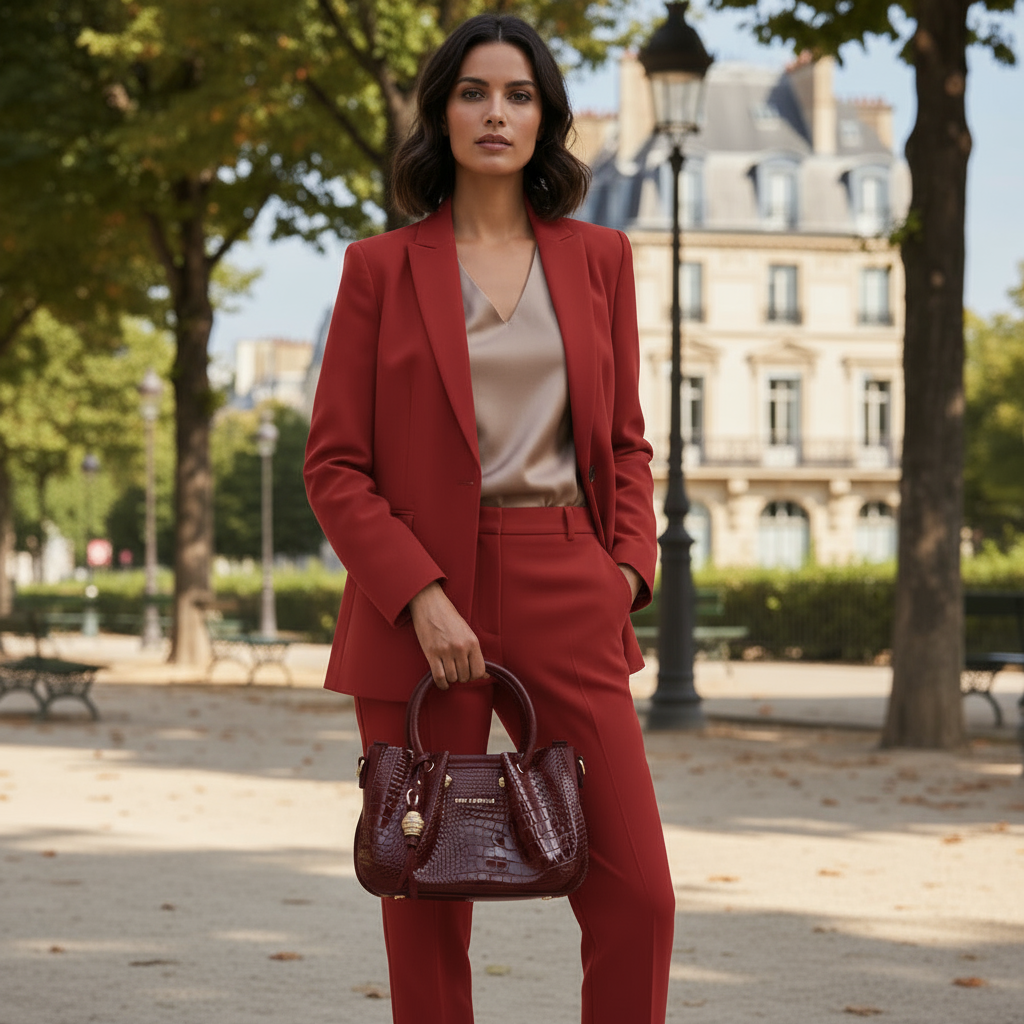 Mini sac bourse Gretel Crocco BY Ted Lapidus