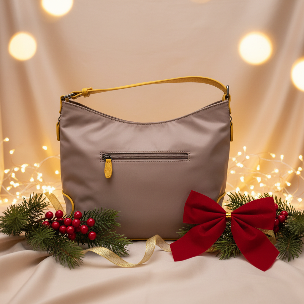 Sac porté épaule Ronda  II Jaune BY TED LAPIDUS