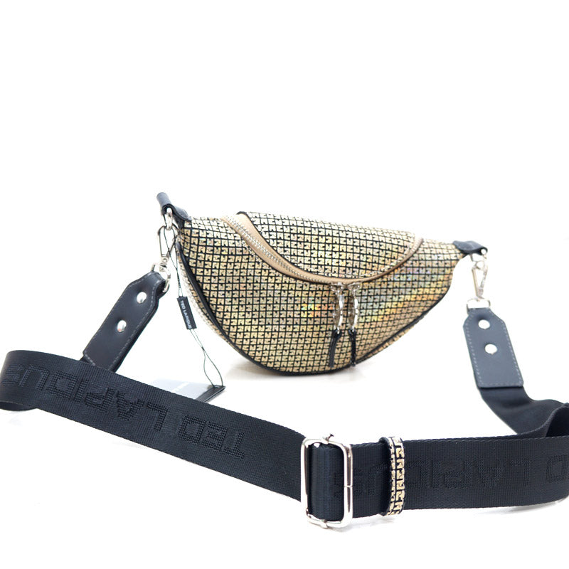 Sac banane  et trotteur Fidelio Extension by Ted Lapidus Paris, Dor&eacute; noir, Sac &Atilde;&nbsp; Elle, Sac, BAGAGE, TED LAPIDUS JACQUES ESTEREL, STEVE MADDEN