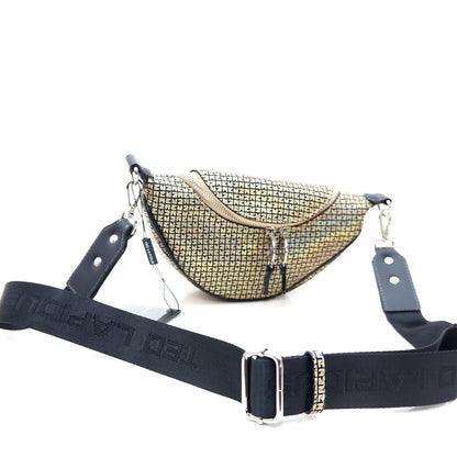 Sac banane  et trotteur Fidelio Extension by Ted Lapidus Paris, Dor&eacute; noir, Sac &Atilde;&nbsp; Elle, Sac, BAGAGE, TED LAPIDUS JACQUES ESTEREL, STEVE MADDEN