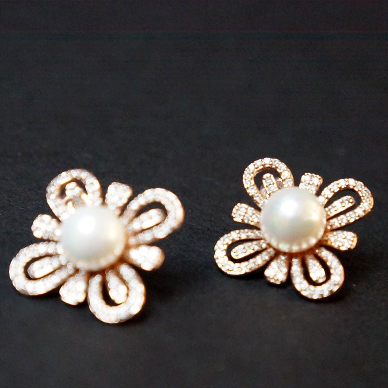 Boucle d'oreille Acier Zircon Perle by Jacques Esterel, ACIER ROSE, Sac Ã  Elle, Sac, BAGAGE, TED LAPIDUS JACQUES ESTEREL, STEVE MADDEN