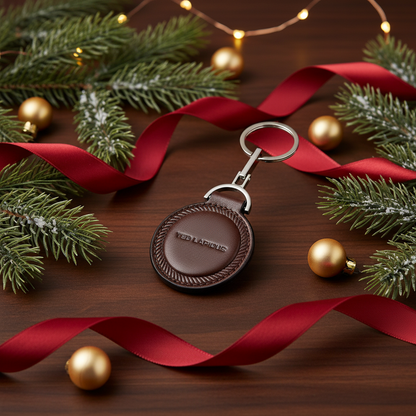 Coffret Porte-clés en Cuir Ted Lapidus : L'élégance à portée de main