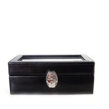 تحميل الصورة إلى المعرض ، Coffret de rangement en cuir vitr&eacute; pour 4 &amp;nbsp;montres Jacques Esterel : l&#39;&eacute;crin parfait pour vos garde-temps, , Sac &Atilde;&nbsp; Elle, Sac, BAGAGE, TED LAPIDUS JACQUES ESTEREL, STEVE MADDEN