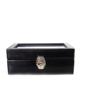Coffret de rangement en cuir vitr&eacute; pour 4 &amp;nbsp;montres Jacques Esterel : l'&eacute;crin parfait pour vos garde-temps, , Sac &Atilde;&nbsp; Elle, Sac, BAGAGE, TED LAPIDUS JACQUES ESTEREL, STEVE MADDEN