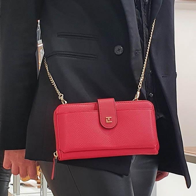 Compagnon Pochette Jara By Ted Lapidus, Rouge, Sac Ã  Elle, Sac, BAGAGE, TED LAPIDUS JACQUES ESTEREL, STEVE MADDEN
