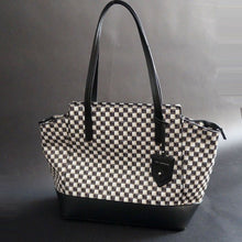 تحميل الصورة إلى المعرض ، Sac Damier Ted Lapidus : Un Classique &Eacute;l&eacute;gant et Moderne, blanc/noir, Sac &Atilde;&nbsp; Elle, Sac, BAGAGE, TED LAPIDUS JACQUES ESTEREL, STEVE MADDEN