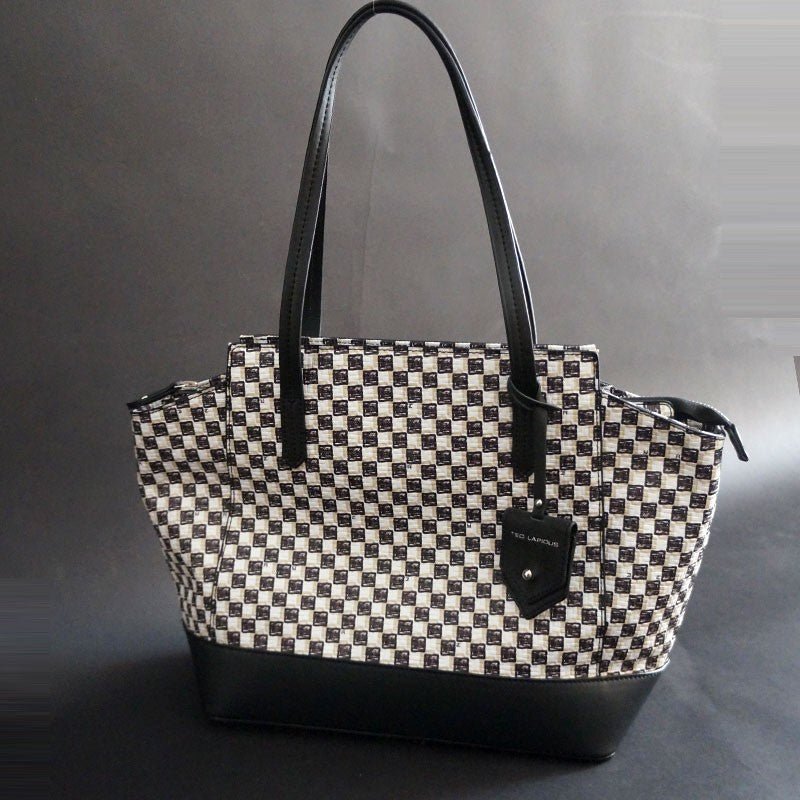 Sac Damier Ted Lapidus : Un Classique Élégant et Moderne, blanc/noir, Sac Ã  Elle, Sac, BAGAGE, TED LAPIDUS JACQUES ESTEREL, STEVE MADDEN
