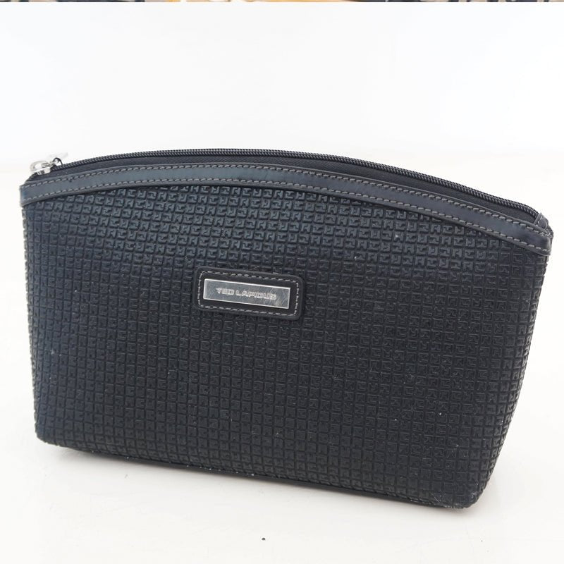 Trousse Demie Lune Fidelio Ted Lapidus Paris : Élégance et Praticité pour Vos Essentiels Beauté, NOIR, Sac Ã  Elle, Sac, BAGAGE, TED LAPIDUS JACQUES ESTEREL, STEVE MADDEN