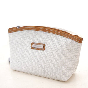 Trousse Demie Lune Fidelio Ted Lapidus Paris : &Eacute;l&eacute;gance et Praticit&eacute; pour Vos Essentiels Beaut&eacute;, Blanc, Sac &Atilde;&nbsp; Elle, Sac, BAGAGE, TED LAPIDUS JACQUES ESTEREL, STEVE MADDEN