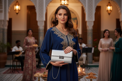 Pochette Erika – Éclat Argenté