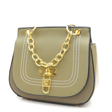 تحميل الصورة إلى المعرض ، Sac port&eacute; main et &eacute;paule F&eacute;licie by Ted Lapidus, Olive / Kaki, Sac &Atilde;&nbsp; Elle, Sac, BAGAGE, TED LAPIDUS JACQUES ESTEREL, STEVE MADDEN