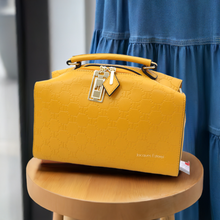 تحميل الصورة إلى المعرض ، Sac polochon Ylonna Jacques Esterel Jaune, , Sac &Atilde;&nbsp; Elle, Sac, BAGAGE, TED LAPIDUS JACQUES ESTEREL, STEVE MADDEN