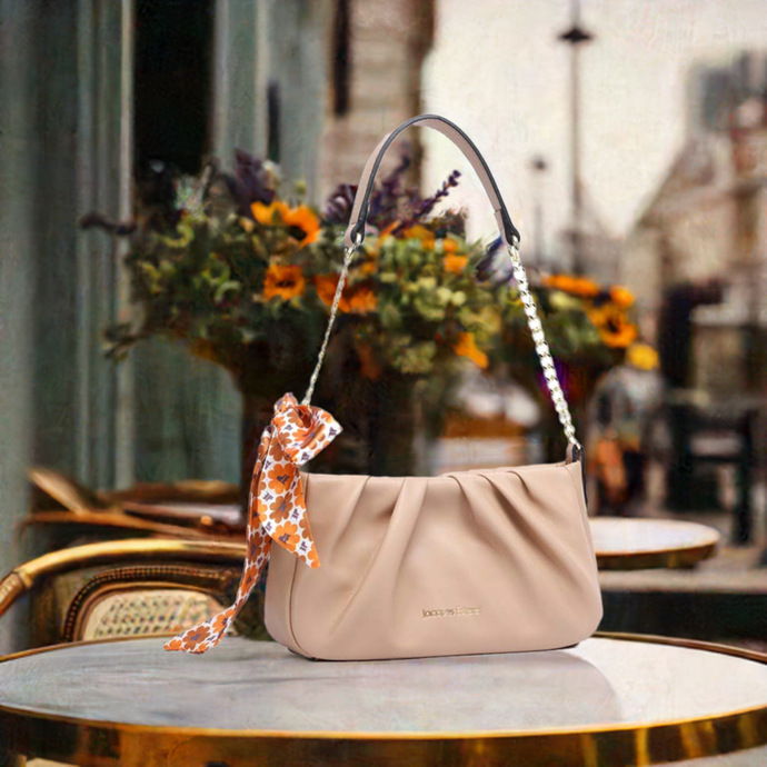 Sac baguette Maty beige by Jacques Esterel, , Sac Ã  Elle, Sac, BAGAGE, TED LAPIDUS JACQUES ESTEREL, STEVE MADDEN