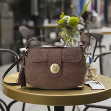 تحميل الصورة إلى المعرض ، Sac Vintage Jacques Esterel cuir, , Sac &Atilde;&nbsp; Elle, Sac, BAGAGE, TED LAPIDUS JACQUES ESTEREL, STEVE MADDEN