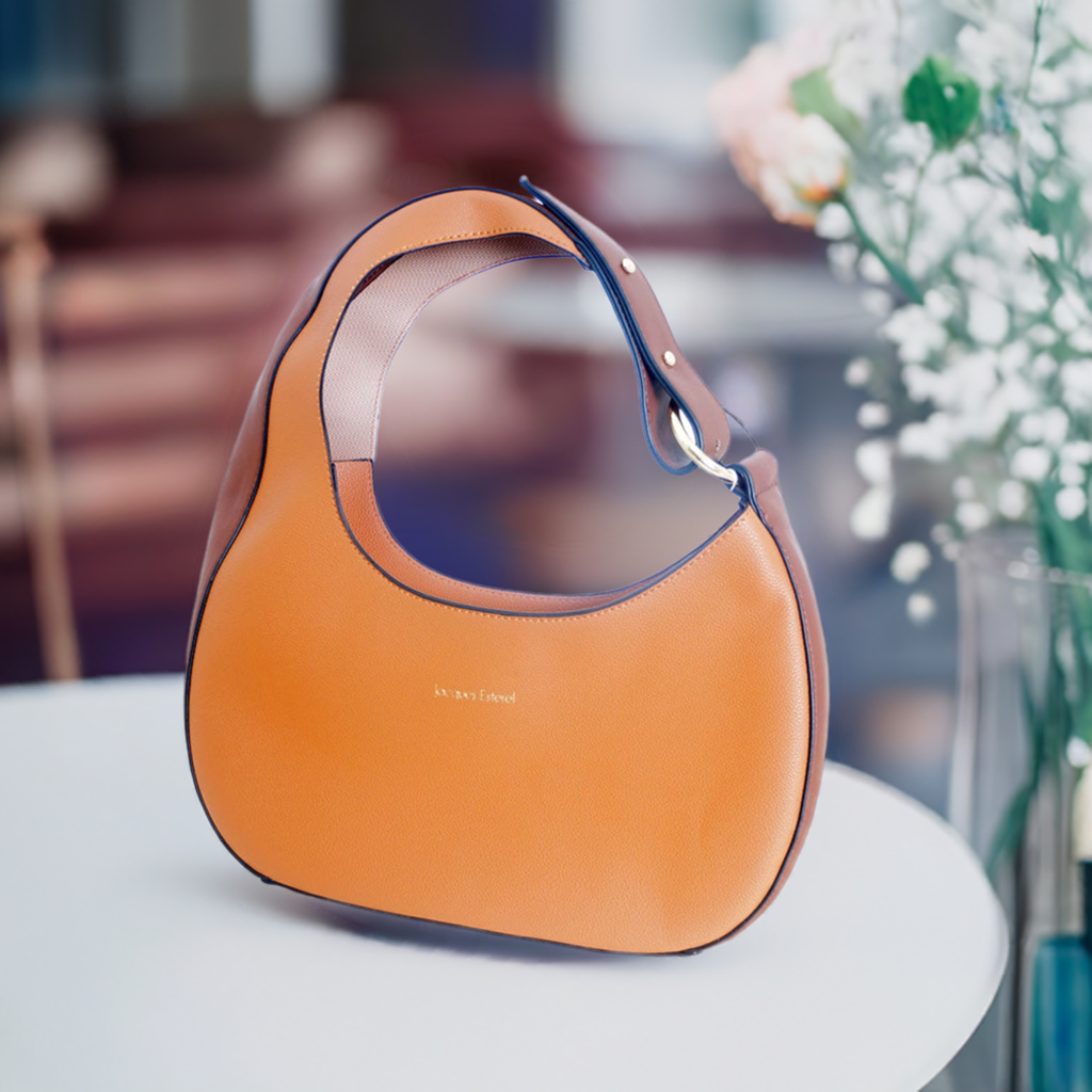 Sac marron porte &eacute;paule M&eacute;lina, , Sac &Atilde;&nbsp; Elle, Sac, BAGAGE, TED LAPIDUS JACQUES ESTEREL, STEVE MADDEN