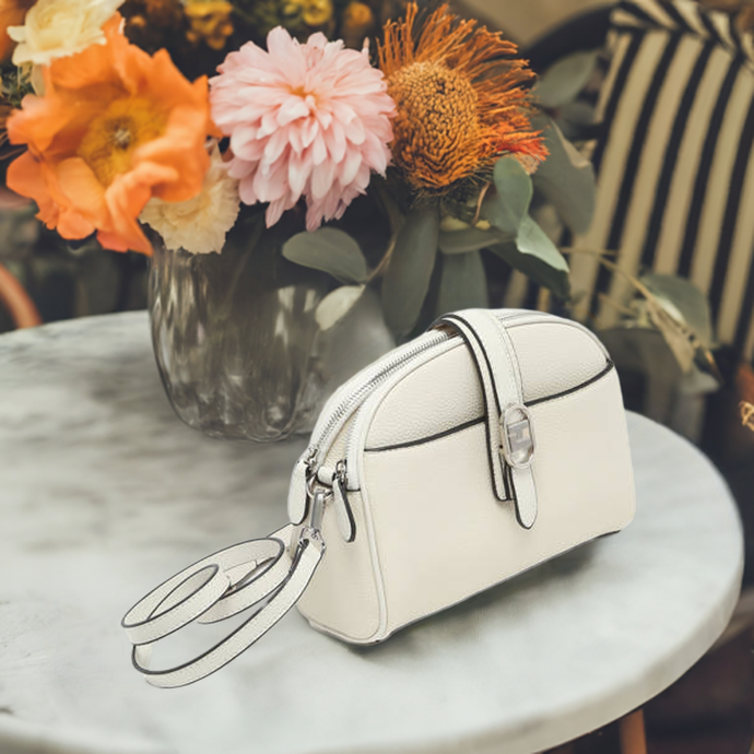 Sac trotteur Kinsey creme by Ted Lapidus