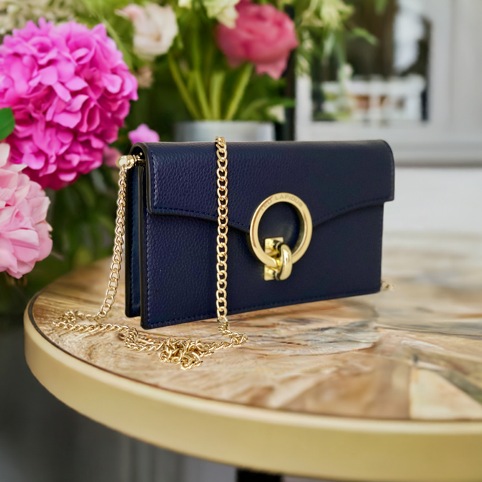 Sac Compagnon Pochette Marine Jara By Ted Lapidus, , Sac Ã  Elle, Sac, BAGAGE, TED LAPIDUS JACQUES ESTEREL, STEVE MADDEN