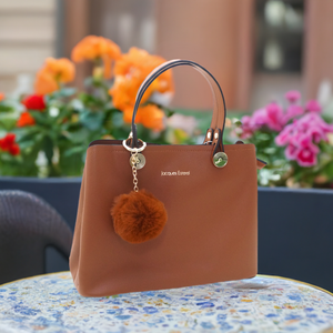 Sac Cabas Latina by Jacques Esterel Marron Gold, , Sac &Atilde;&nbsp; Elle, Sac, BAGAGE, TED LAPIDUS JACQUES ESTEREL, STEVE MADDEN