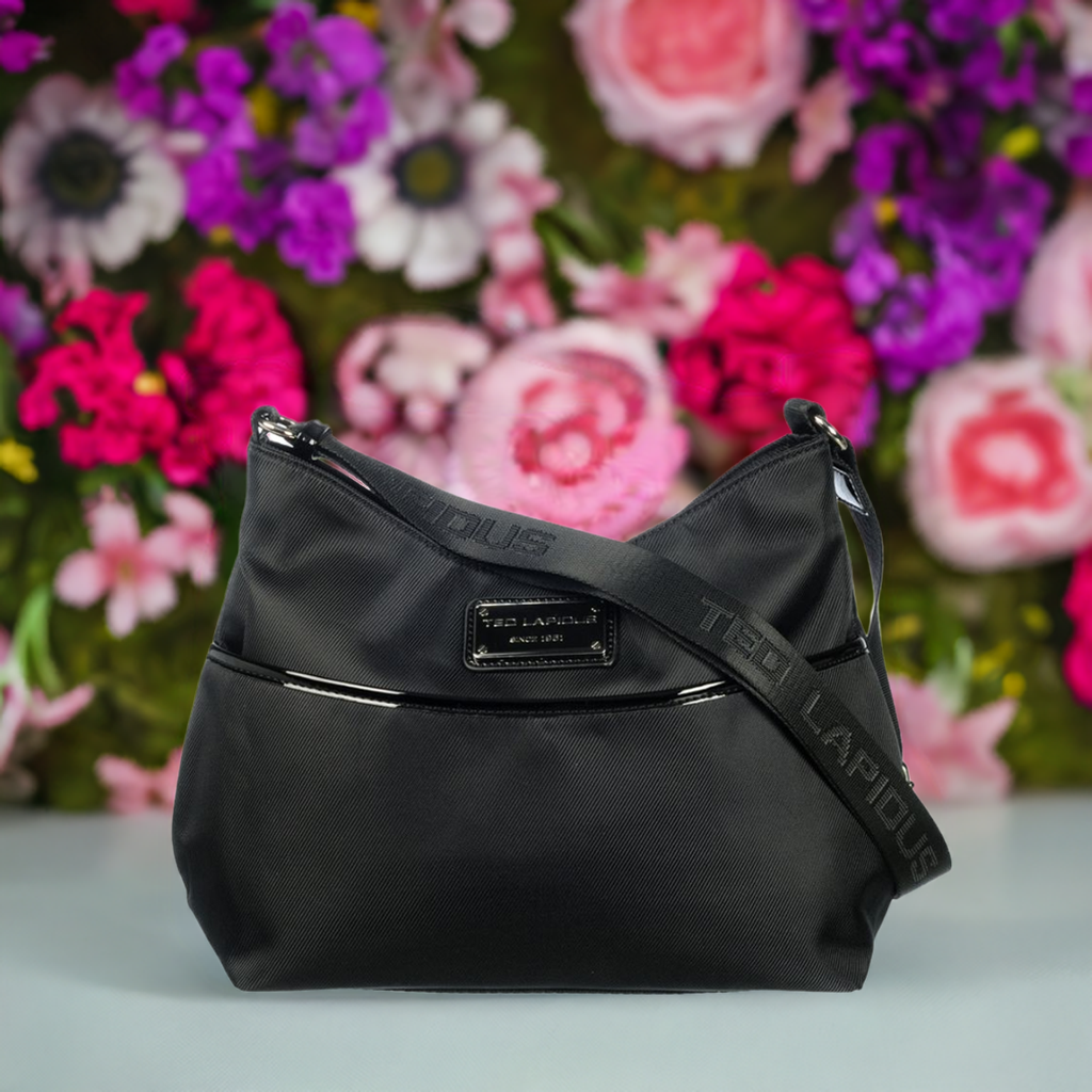 Sac Bandouli&egrave;re Tonic Noir by Ted Lapidus, , Sac &Atilde;&nbsp; Elle, Sac, BAGAGE, TED LAPIDUS JACQUES ESTEREL, STEVE MADDEN