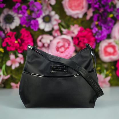 Sac Bandouli&egrave;re Tonic Noir by Ted Lapidus, , Sac &Atilde;&nbsp; Elle, Sac, BAGAGE, TED LAPIDUS JACQUES ESTEREL, STEVE MADDEN